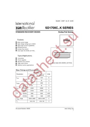 SD1700C30K datasheet  